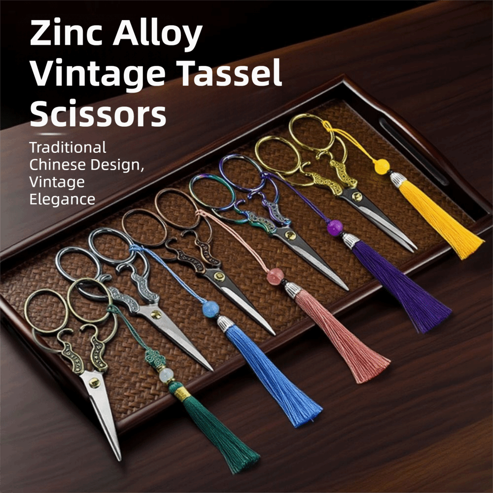 Embroidery Scissors Small - Pretty Zinc Alloy Embroidery Scissors Vintage