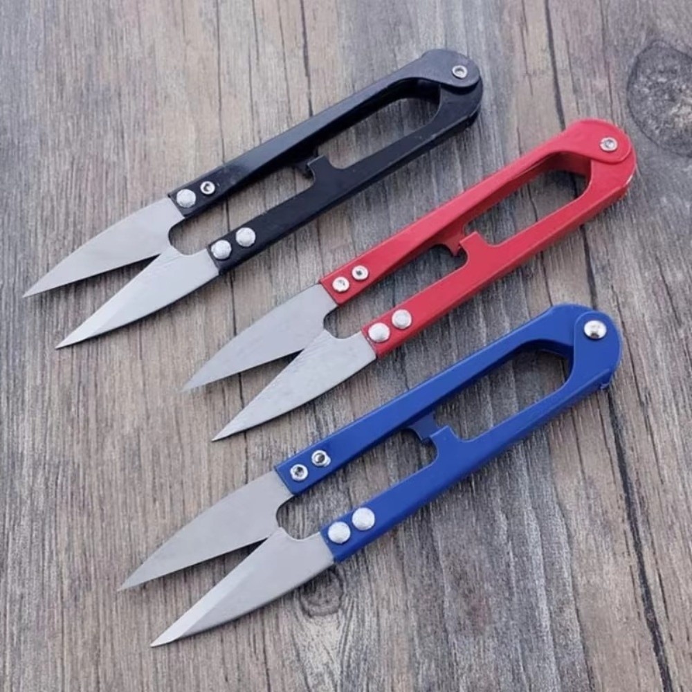 Embroidery Scissors Small - New U-shaped Sewing Shears Metal Pruning