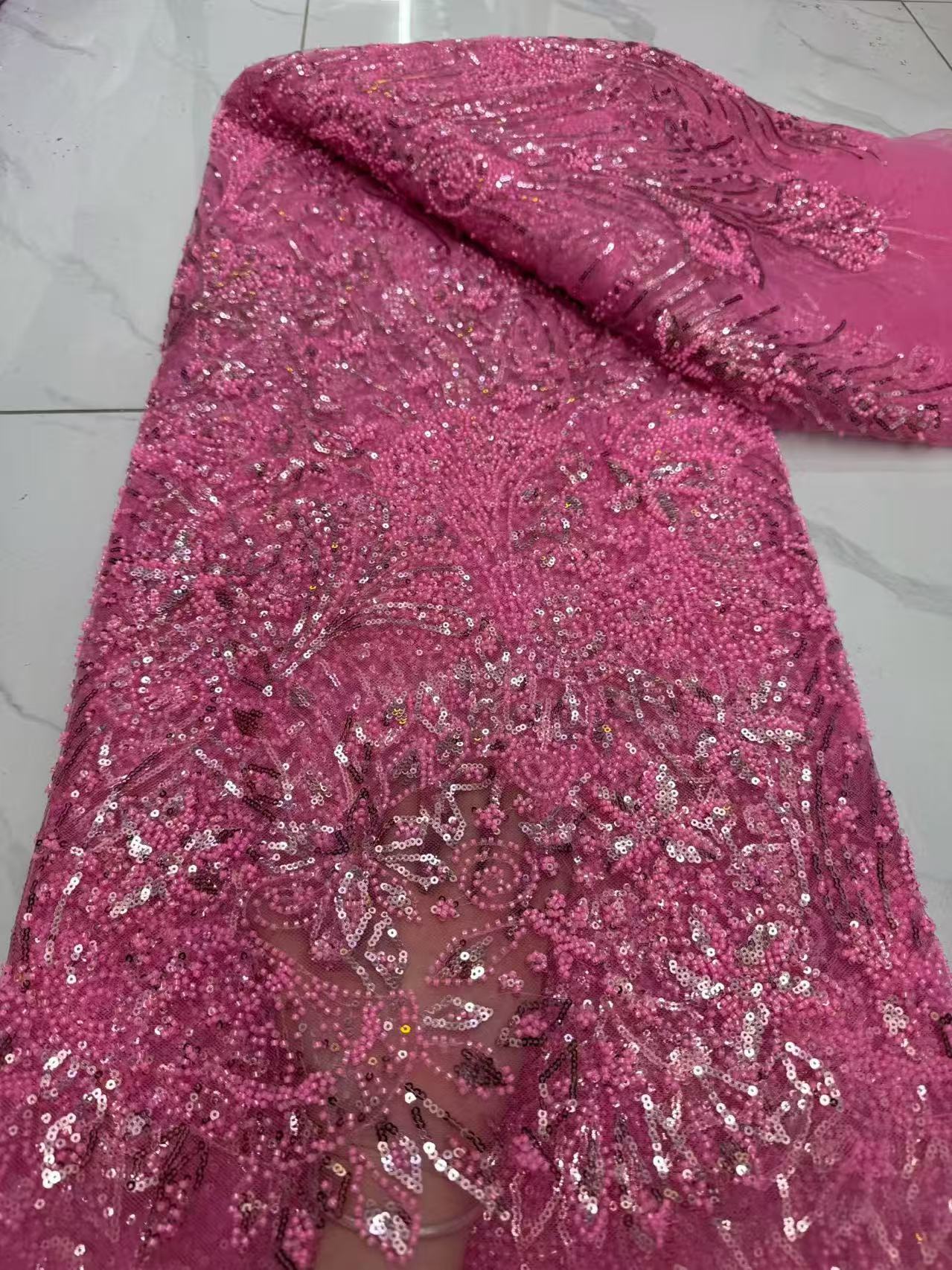 High Quality Embroidery luxury - Embroidery Net Fabric 评论和价格