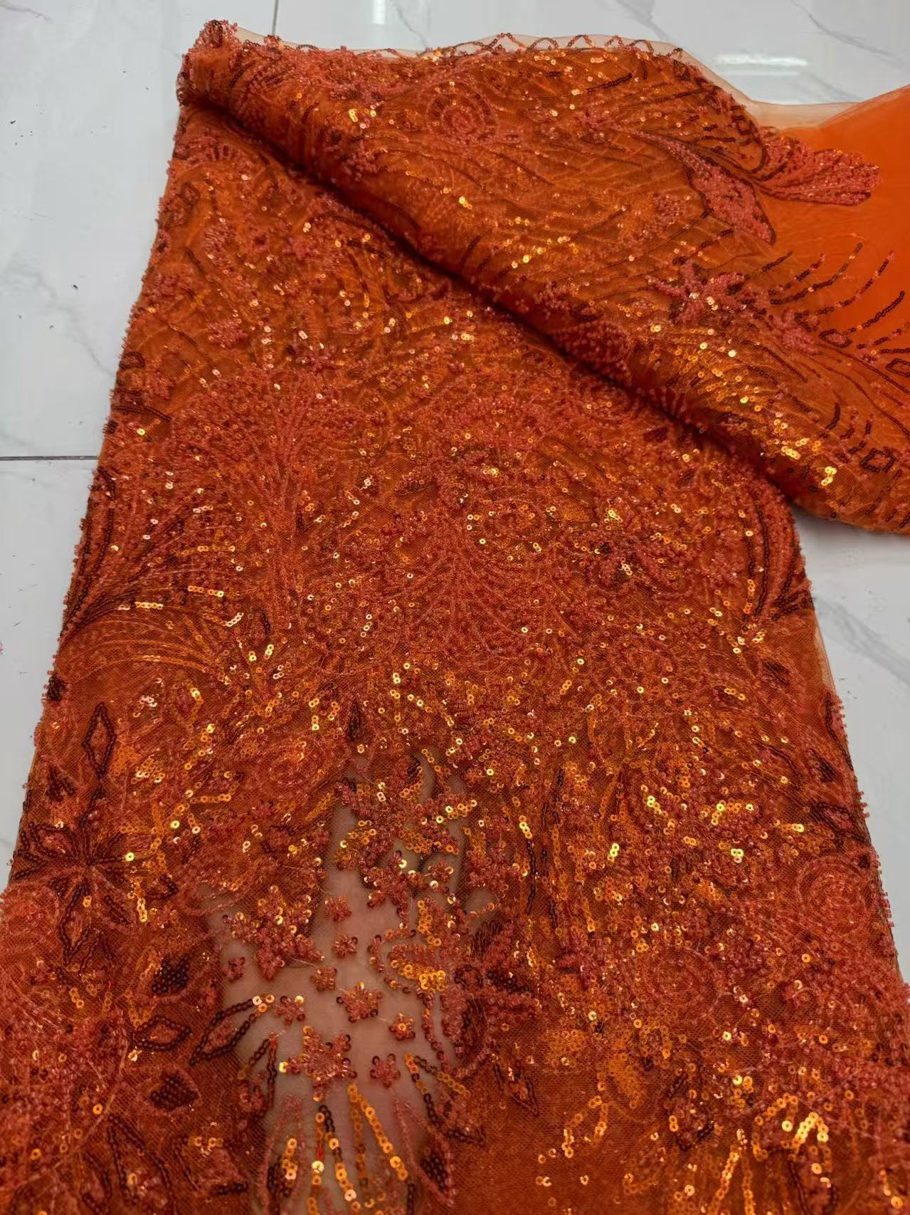 High Quality Embroidery luxury - Embroidery Net Fabric 评论和价格