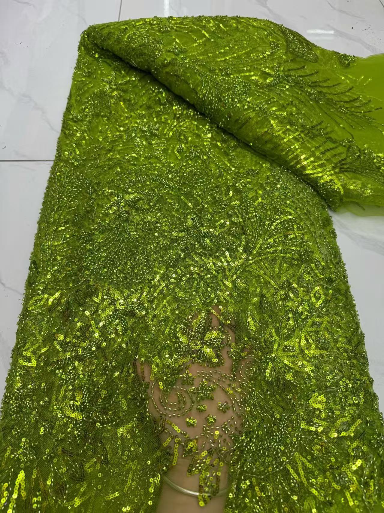 High Quality Embroidery luxury - Embroidery Net Fabric 评论和价格