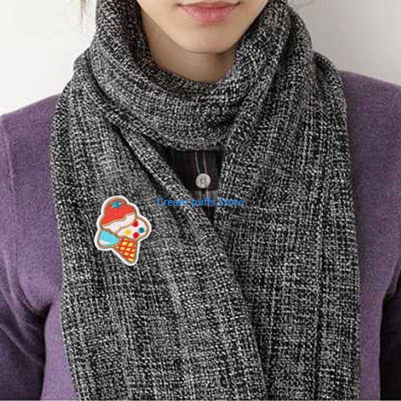 50LE 20Pcs Cartoon Lollipop Ic - Embroidery Cream 评论和价格