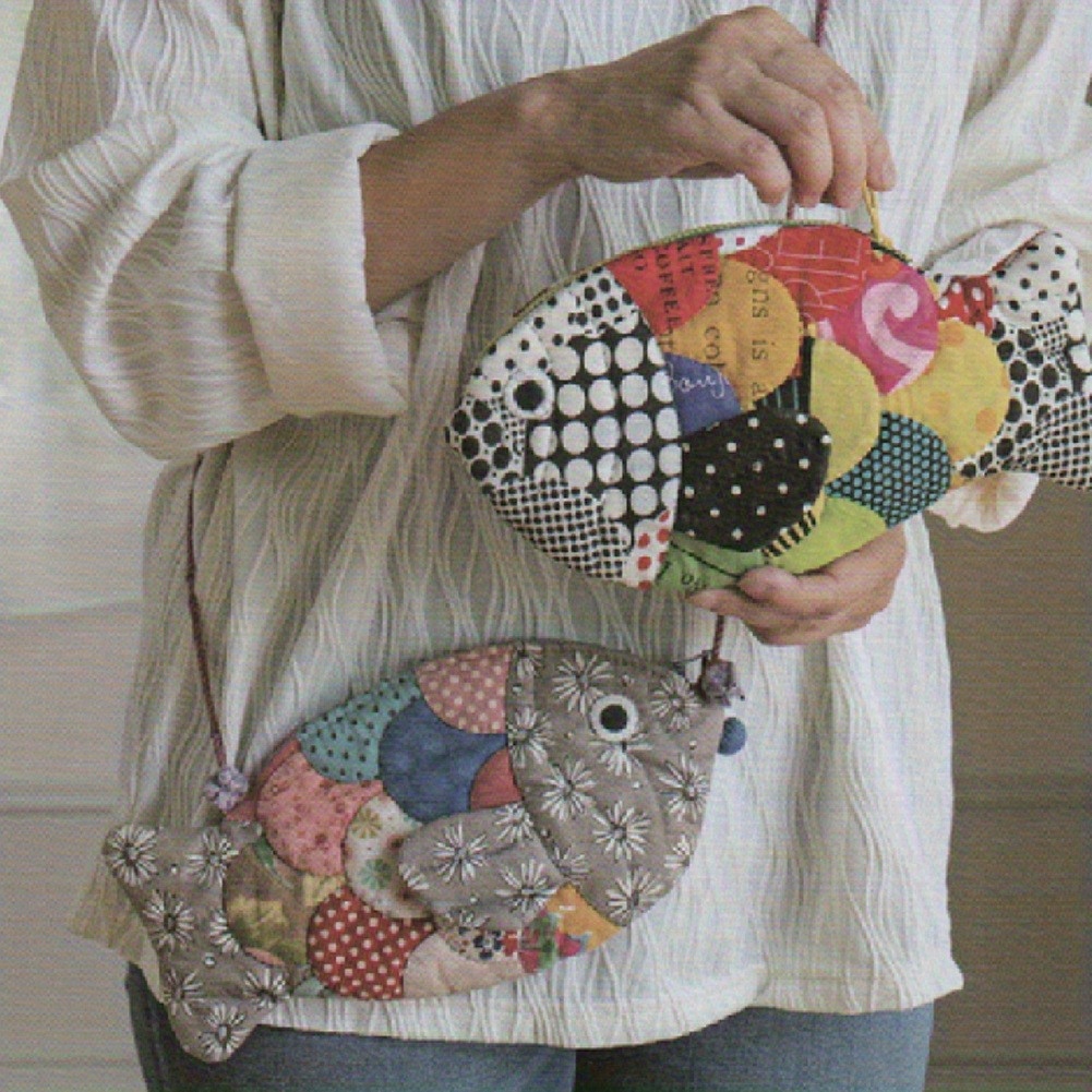 4Pcs Acrylic Quilting Template - Embroidery Fish 评论和价格
