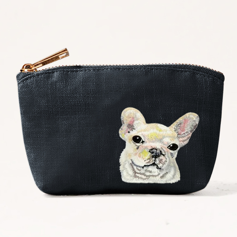 2026 new cute cat dog embroide - Embroidery Wallet 评论和价格