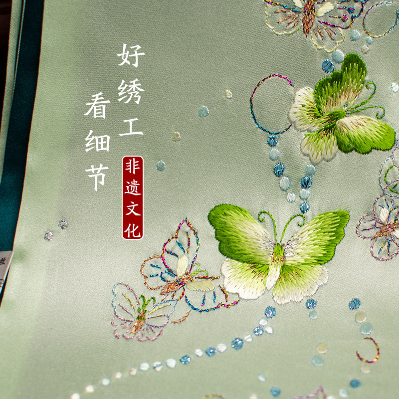 Pure Silk Suzhou Embroidery Sc - Embroidery Set 评论和价格