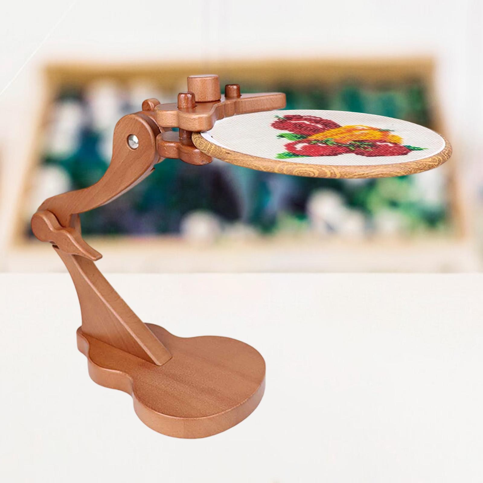 Embroidery Hoop Holder Wood Em - Embroidery Hoop 评论和价格