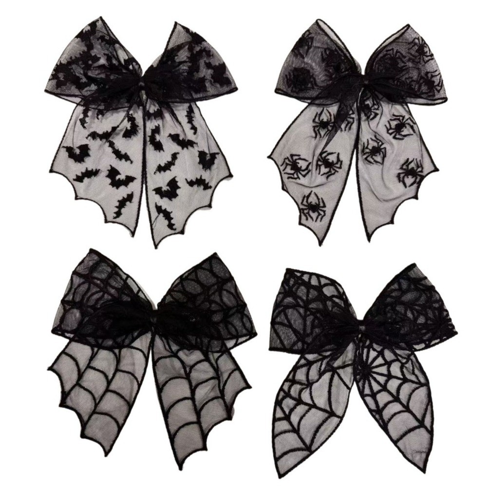 Lace Tulle Veil Hair Clips Bat - Embroidery Veil 评论和价格