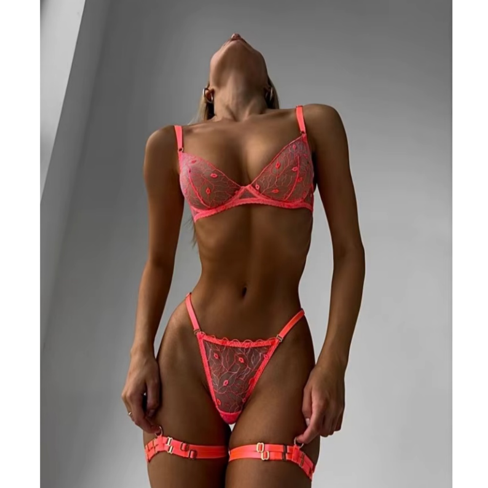 Krasapt Sexy Orange Transparen - Embroidery Lips 评论和价格