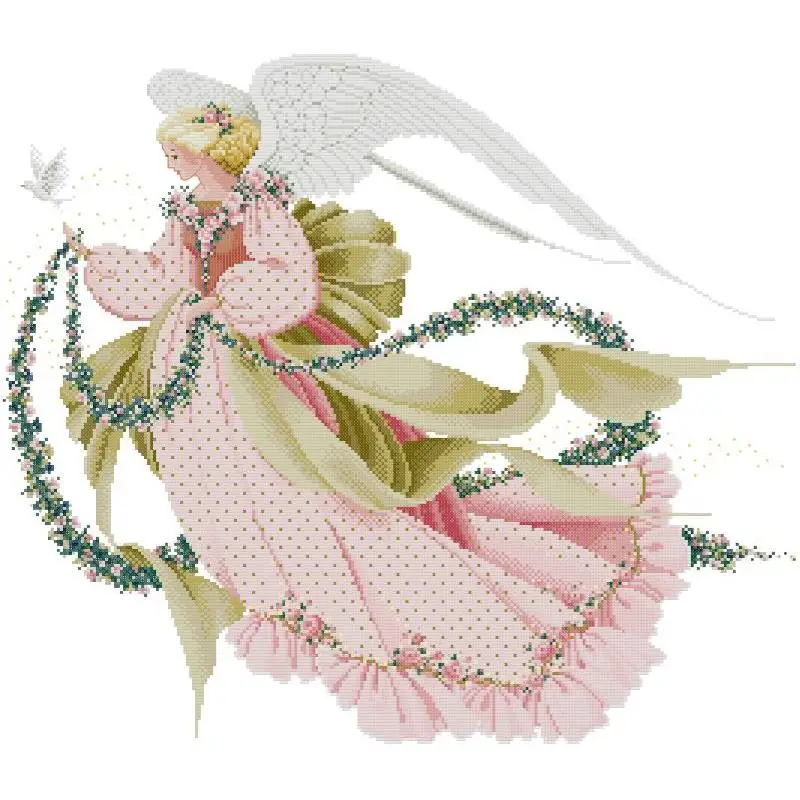 Angel Series Character Pattern - Embroidery X Pattern 评论和价格