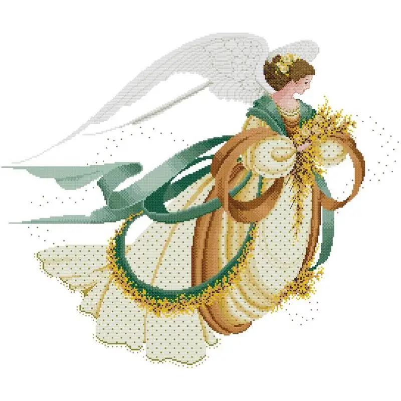 Angel Series Character Pattern - Embroidery X Pattern 评论和价格