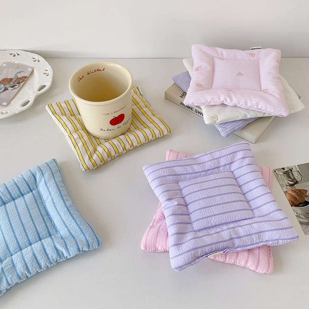 Cotton-filled Cream-colored Ta - Embroidery Cream 评论和价格