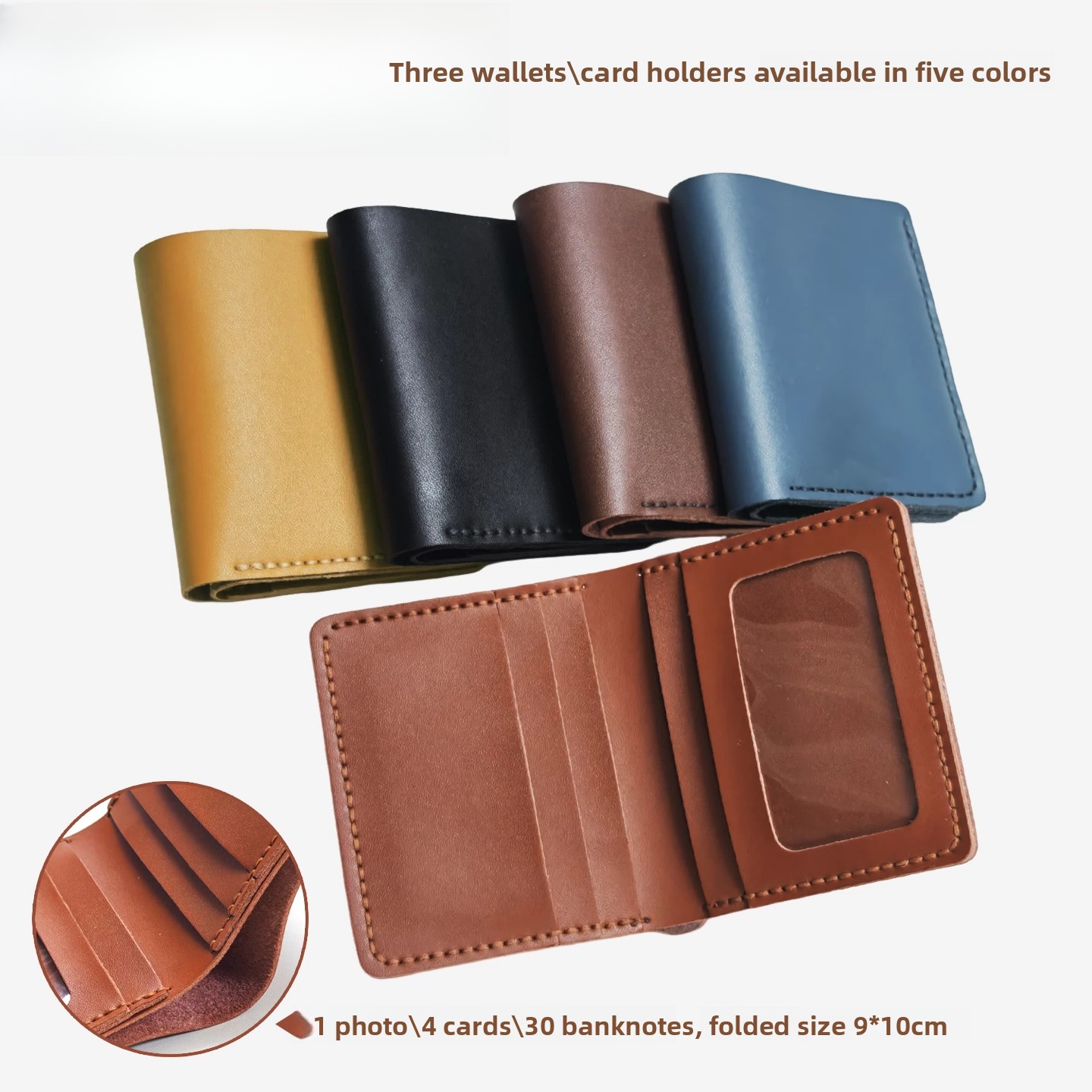 Custom Genuine Leather Wallet  - Embroidery Wallet 评论和价格