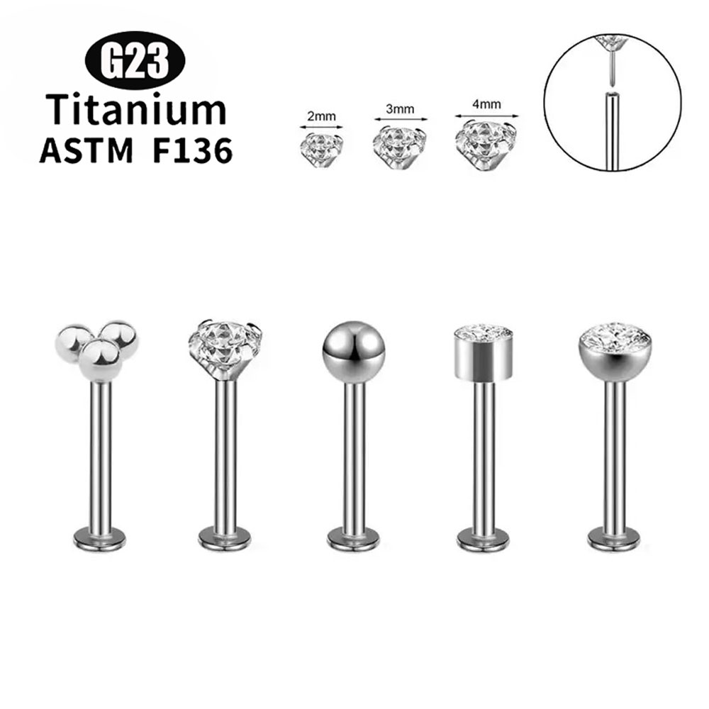ASTM F136 Titanium Push Pin 5A - Embroidery Lips 评论和价格
