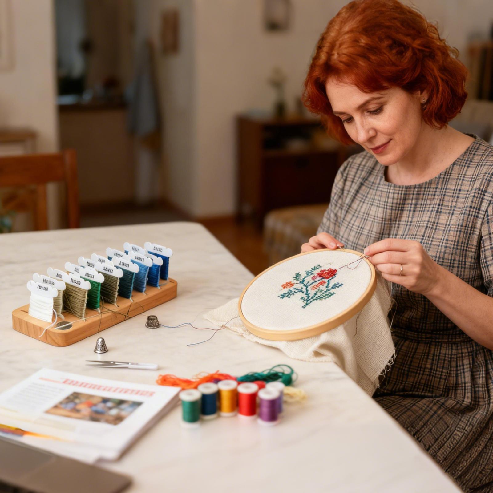 Embroidery Thread Organizer 15 - Embroidery Artist 评论和价格