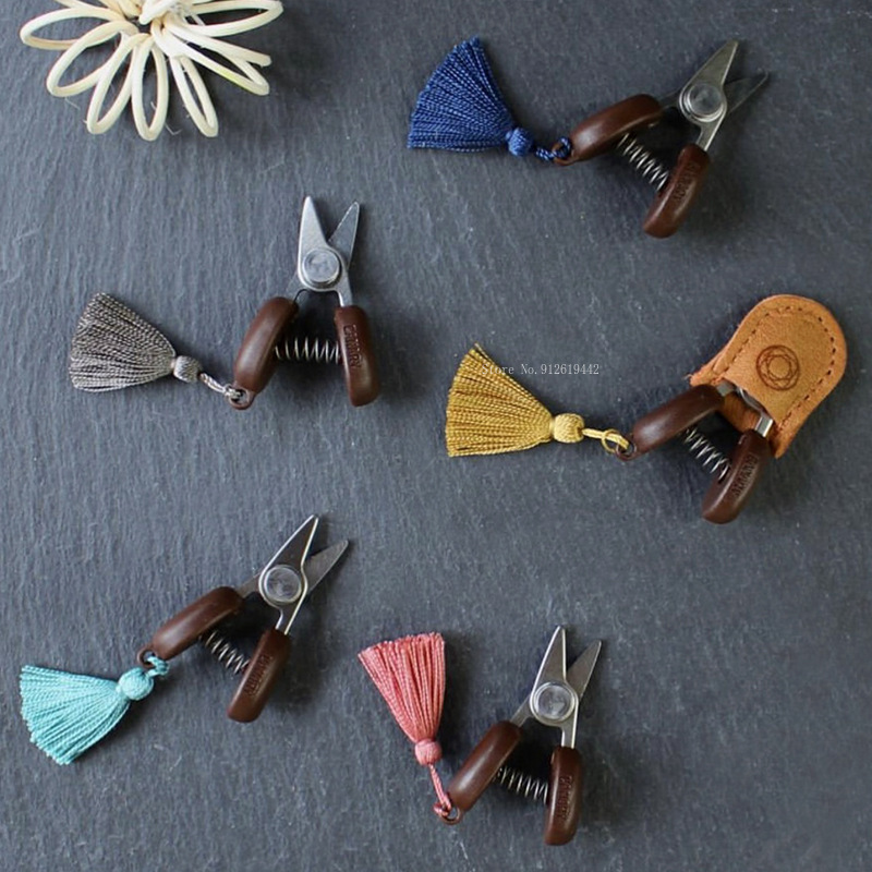 Cute Small Scissors Leather Pr - Embroidery Scissors Small 评论和价格