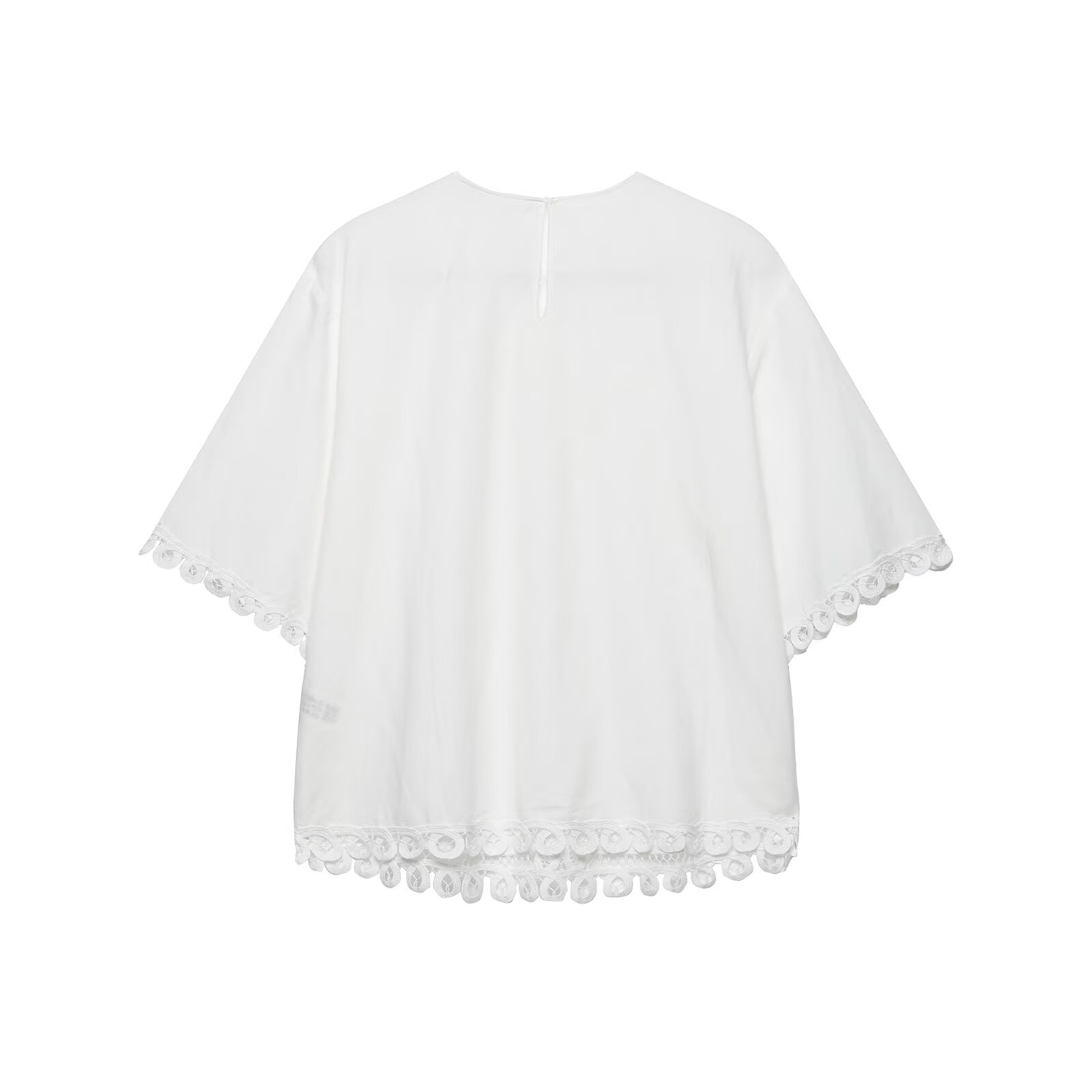 BSAY Women's White Hollow Embr - Embroidery Blouse 评论和价格