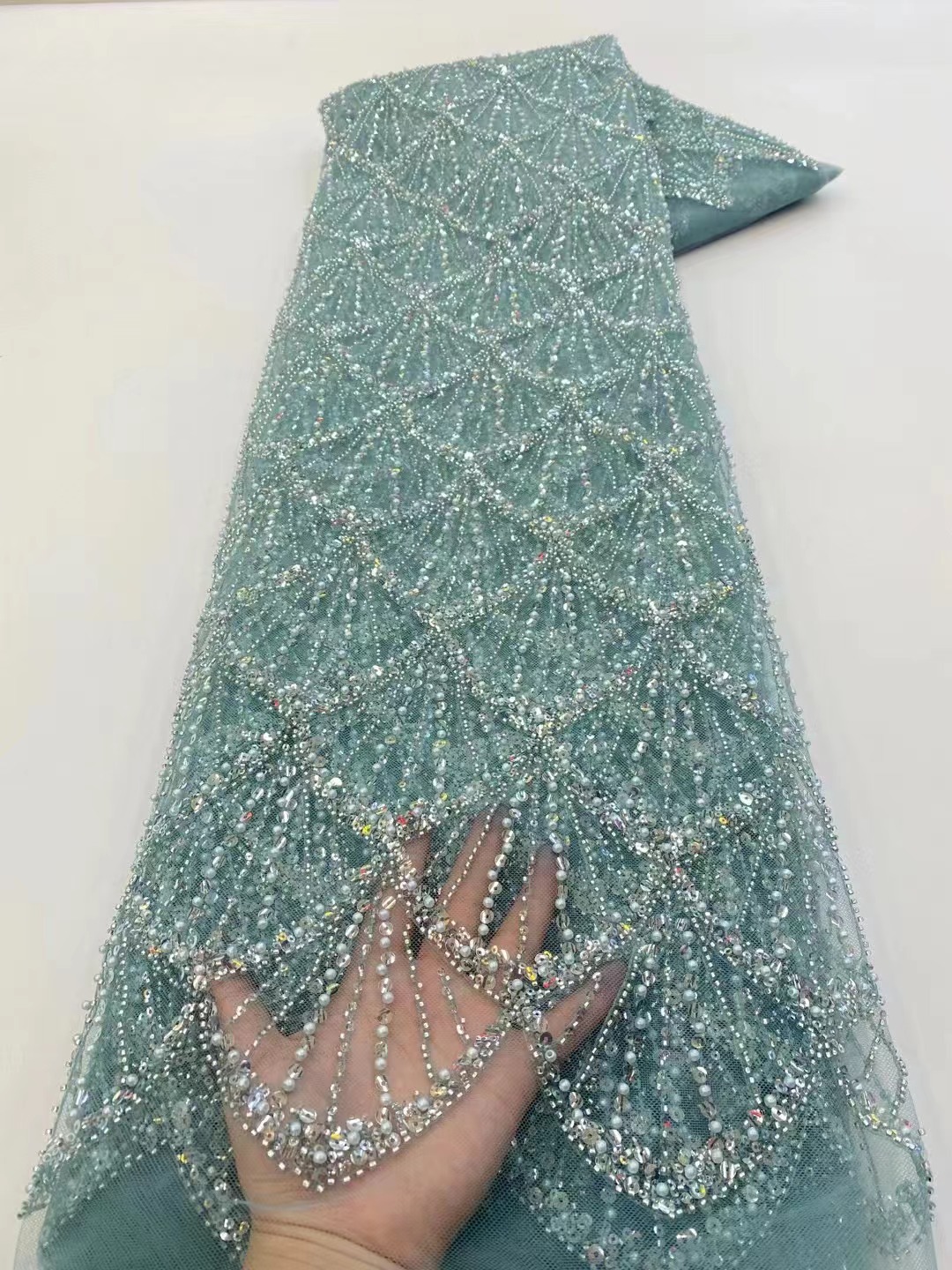 African Tulle Lace Fabric 2026 - Embroidery Net Fabric 评论和价格