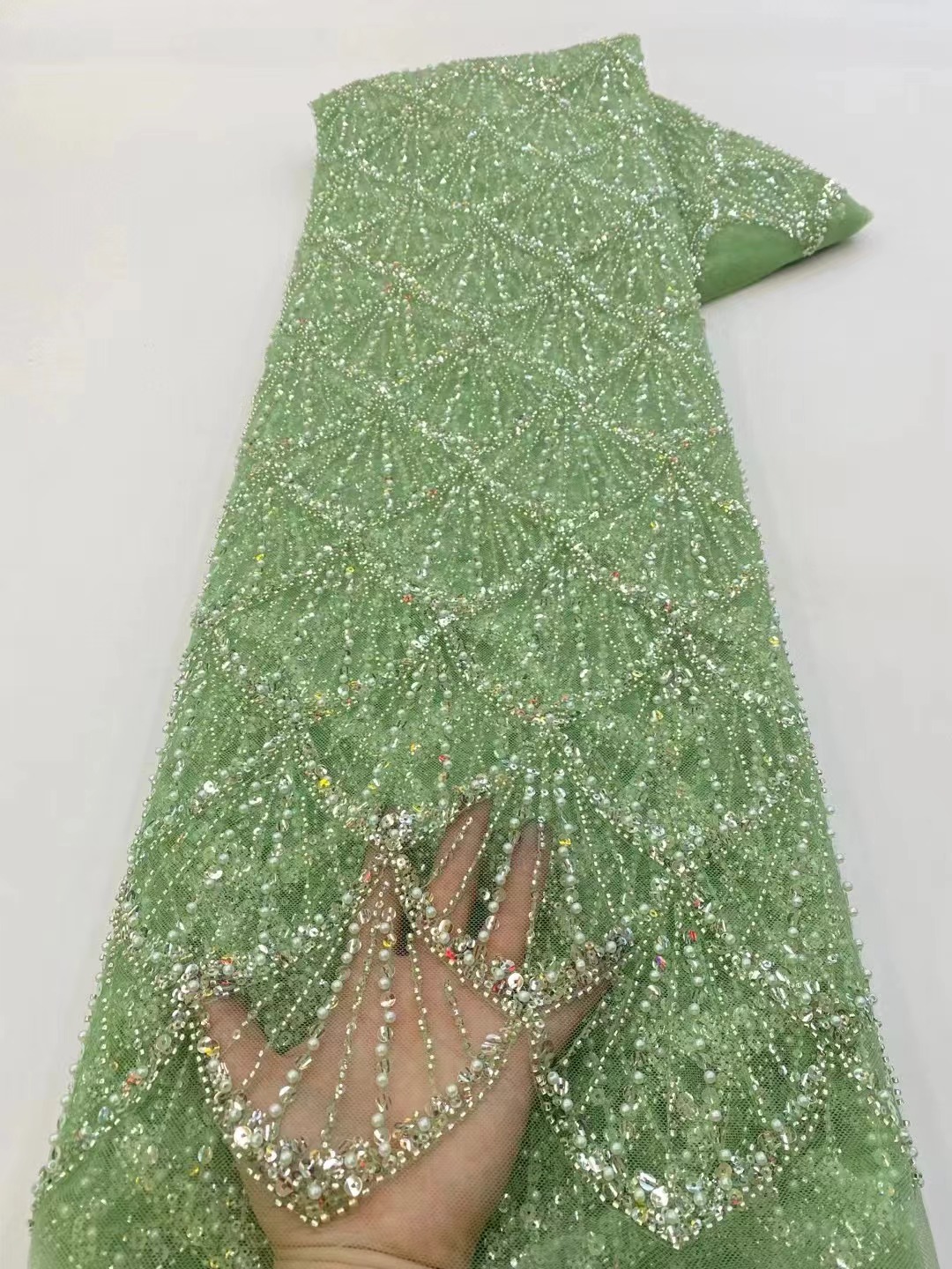 African Tulle Lace Fabric 2026 - Embroidery Net Fabric 评论和价格