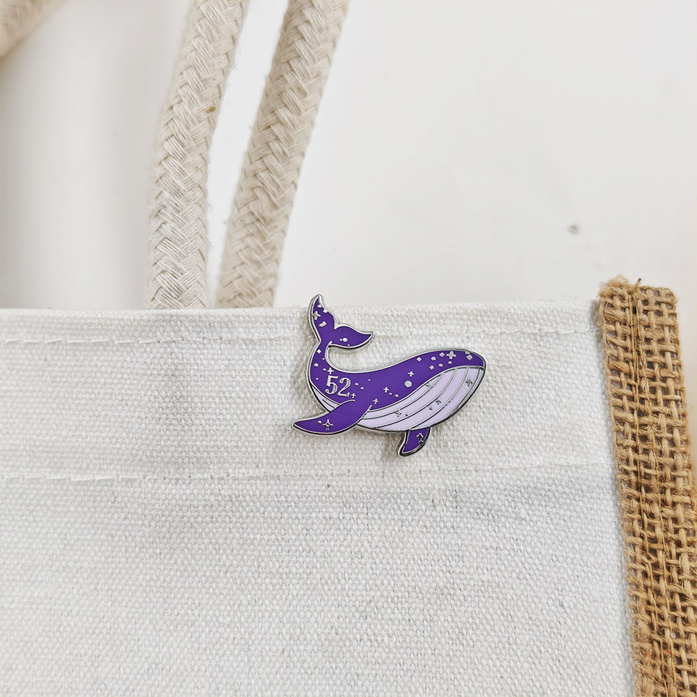 Kpop ARMY 52 Hertz Lonely Whal - Embroidery Fish 评论和价格