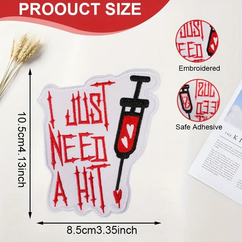 1PC I Just Need A Hit Embroide - Embroidery Hat Machine 评论和价格