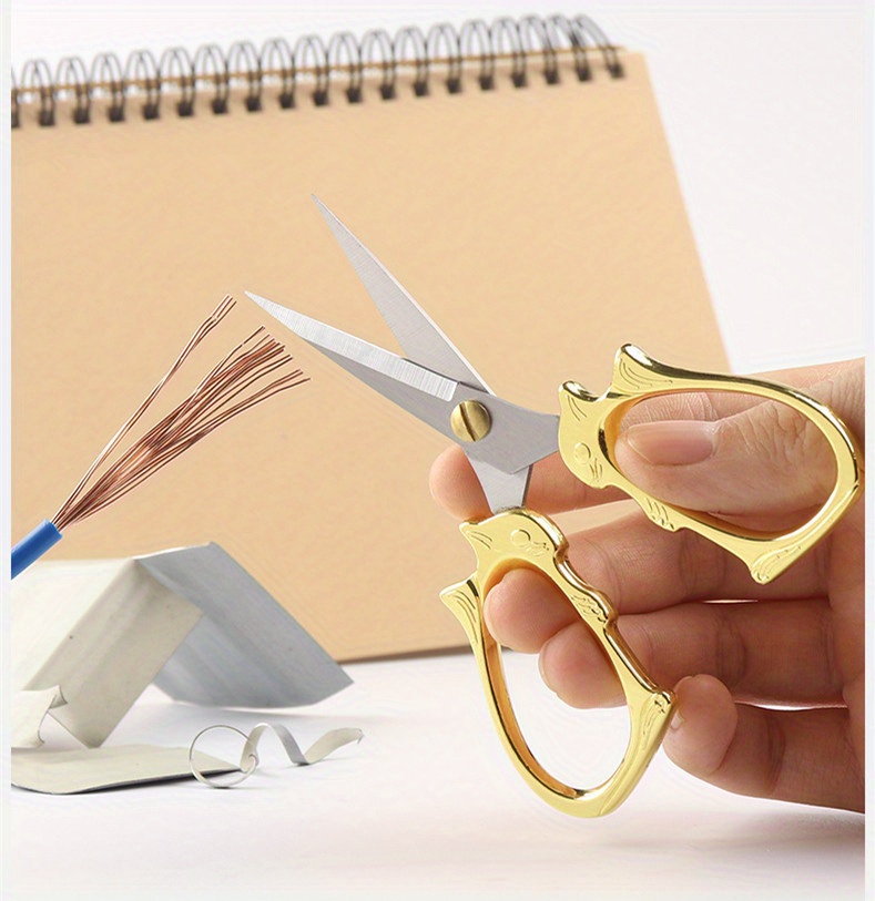 1PCS Stainless Steel Cross Emb - Embroidery Scissors Small 评论和价格