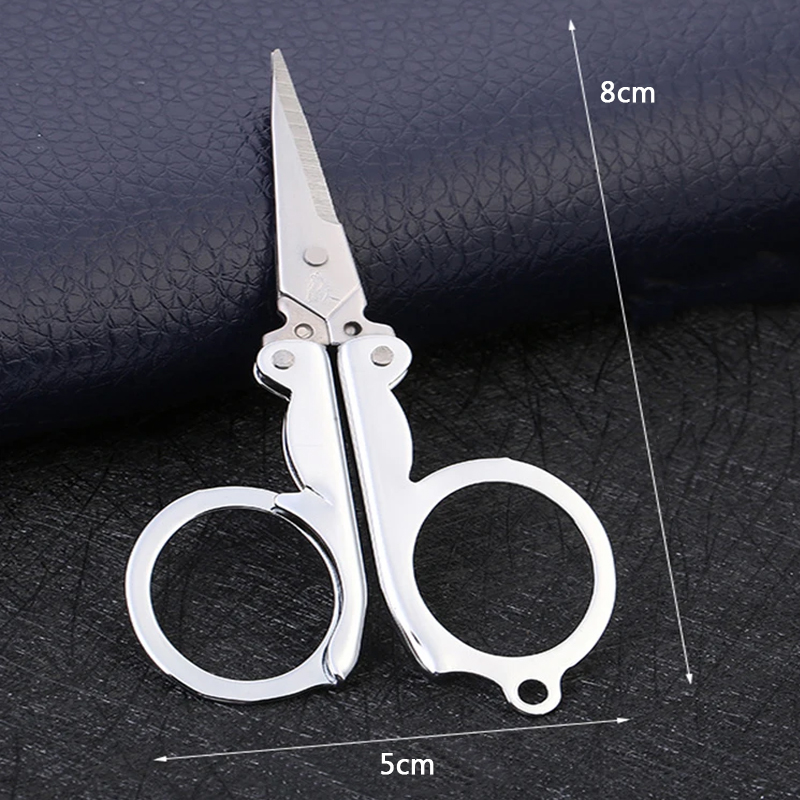 1pc Folding Scissors Pocket Tr - Embroidery Scissors Small 评论和价格
