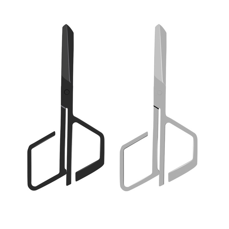 1Pcs Black Silver Irregular Sc - Embroidery Scissors Small 评论和价格