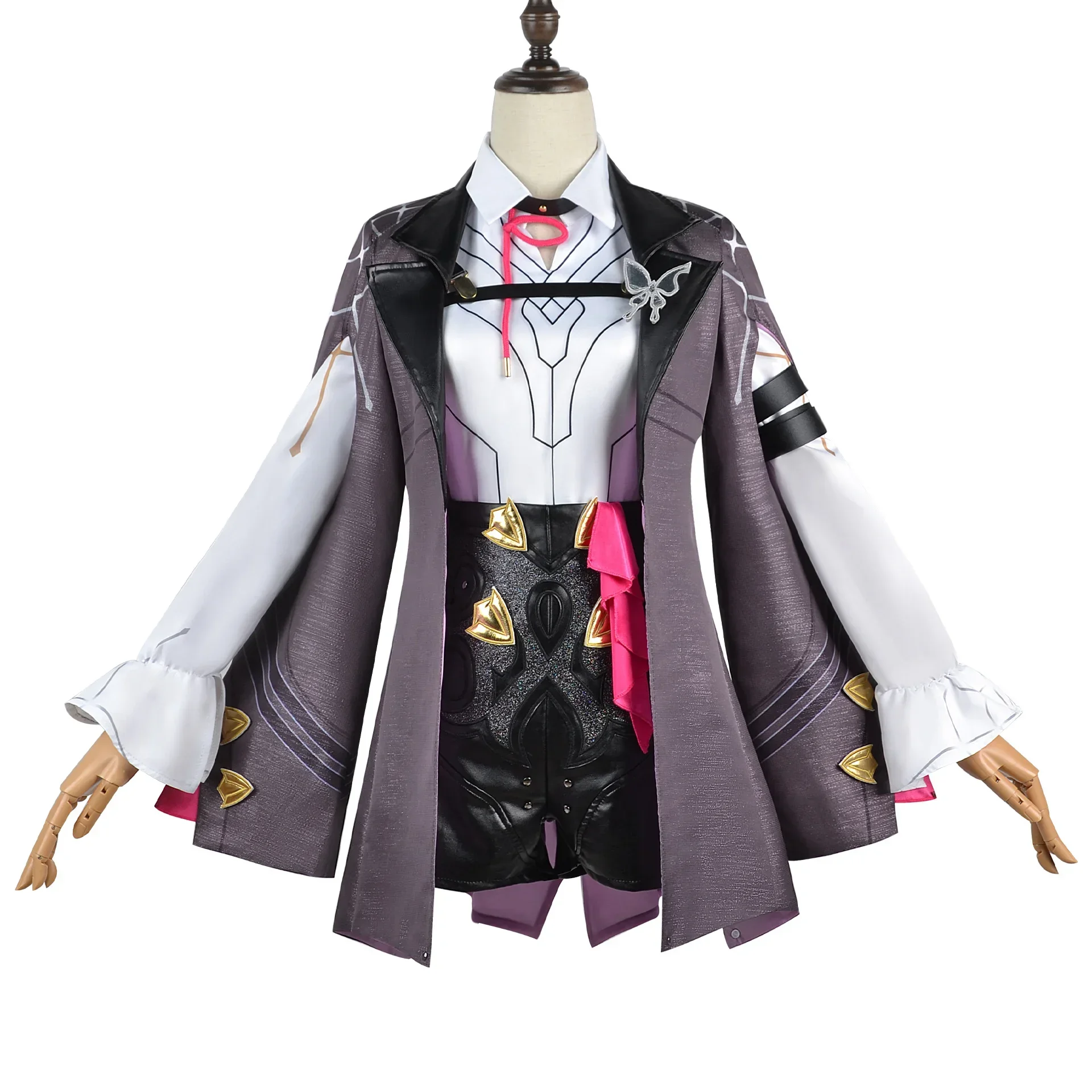 Honkai Star Rail Kafka Cosplay - Embroidery Outfit 评论和价格