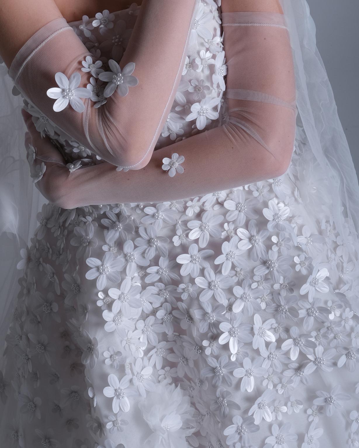 LumiGown 2026 Strapless 3D Flo - Embroidery Veil 评论和价格