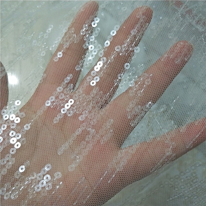 Tulle Embroidery Fabric for We - Embroidery Veil 评论和价格