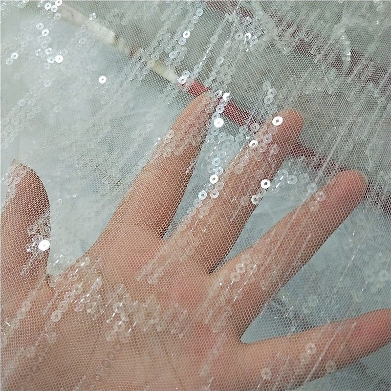 Tulle Embroidery Fabric for We - Embroidery Veil 评论和价格