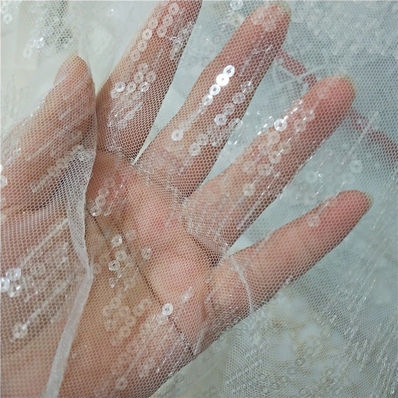 Tulle Embroidery Fabric for We - Embroidery Veil 评论和价格