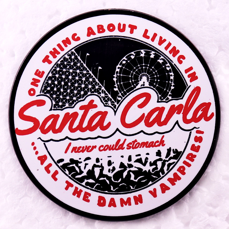 Lost Boys Inspired Santa Carla - Embroidery Lips 评论和价格