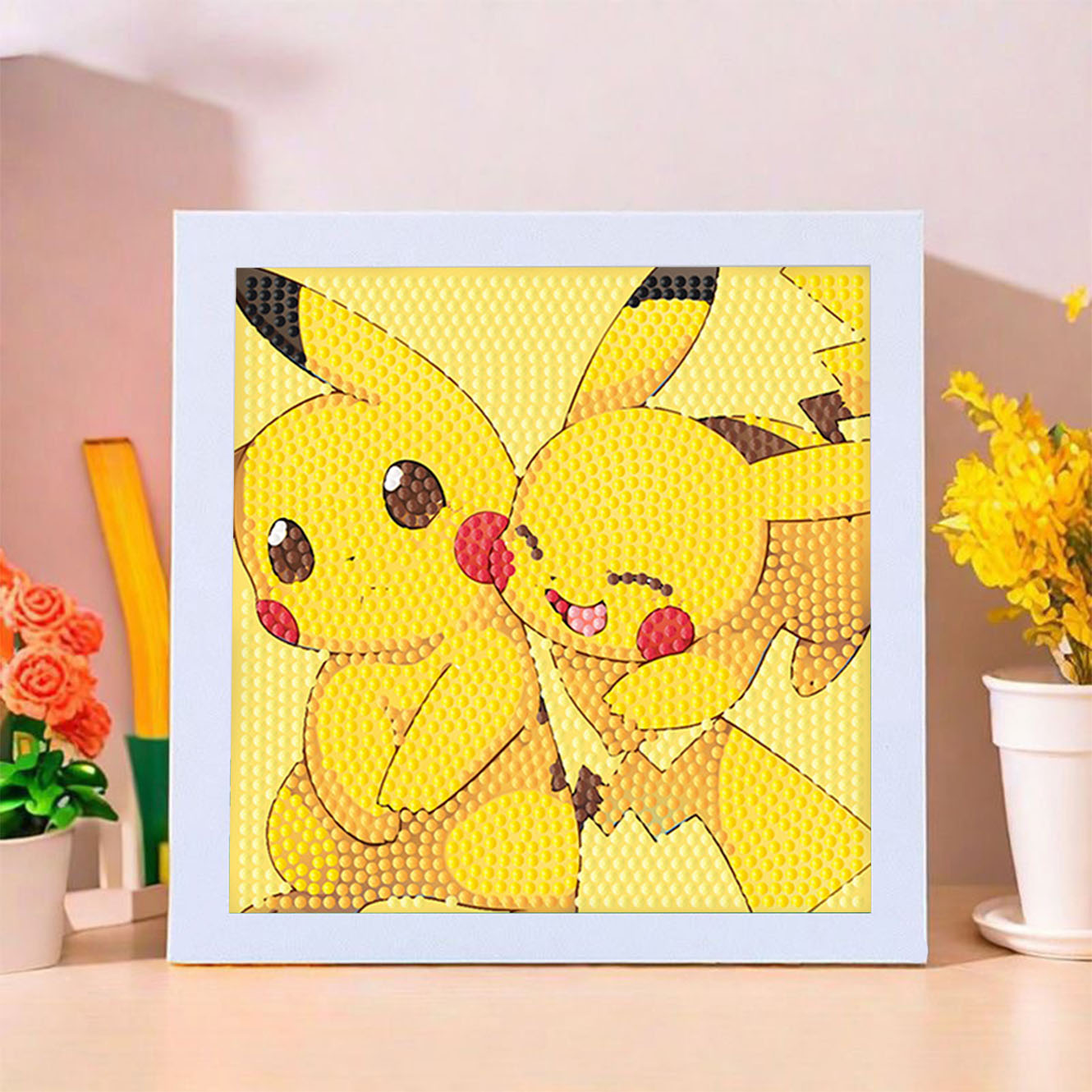 Keeppley&Pokemon Crystal Diamo - Embroidery Frame 评论和价格