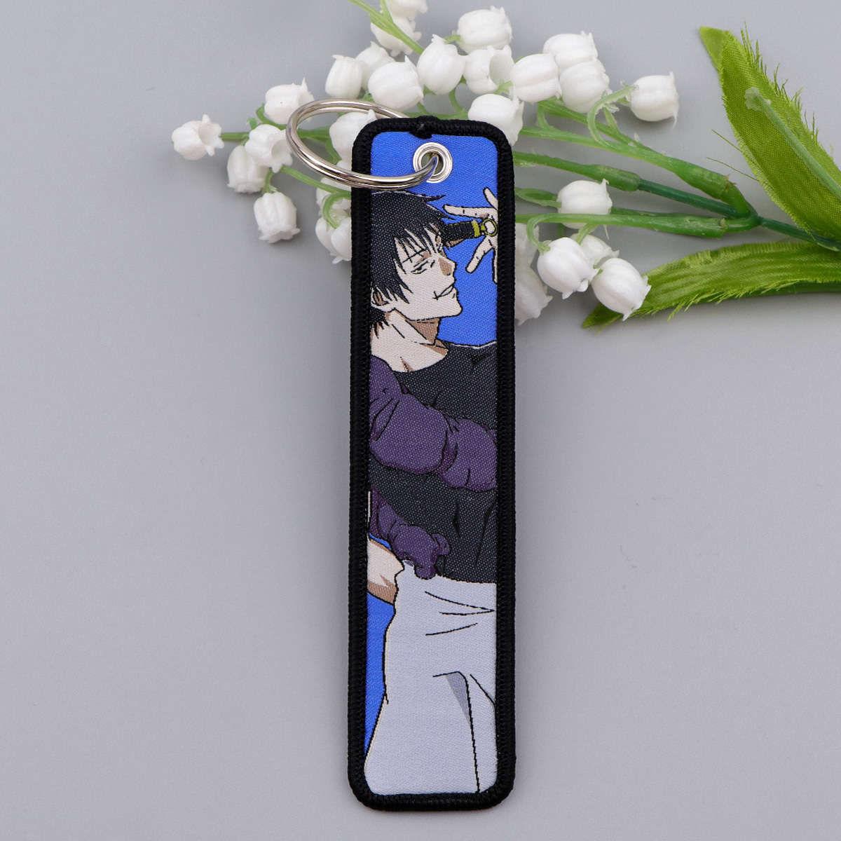 1PCS Japanese Anime Key Fobs H - Embroidery Hoop 评论和价格
