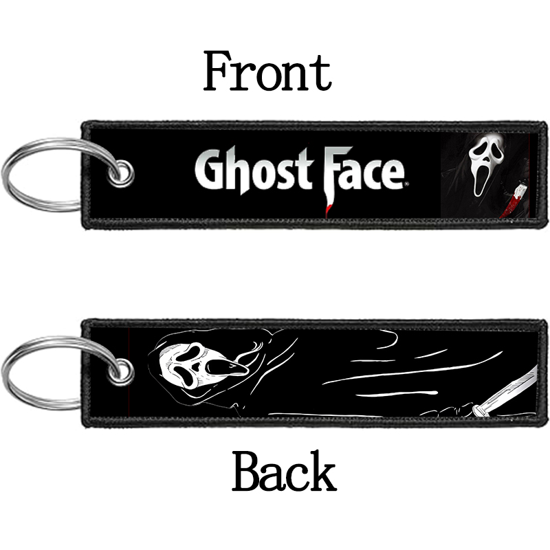 GHOST FACE Key Chain for Men W - Embroidery Hoop 评论和价格