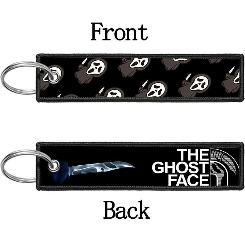 GHOST FACE Key Chain for Men W - Embroidery Hoop 评论和价格