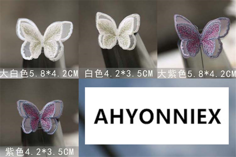 AHYONNIEX 10pcs Double Layers  - Embroidery Veil 评论和价格