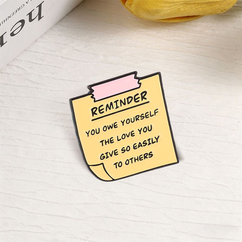 Positive Vibe Enamel Pin Low S - Embroidery Initials 评论和价格