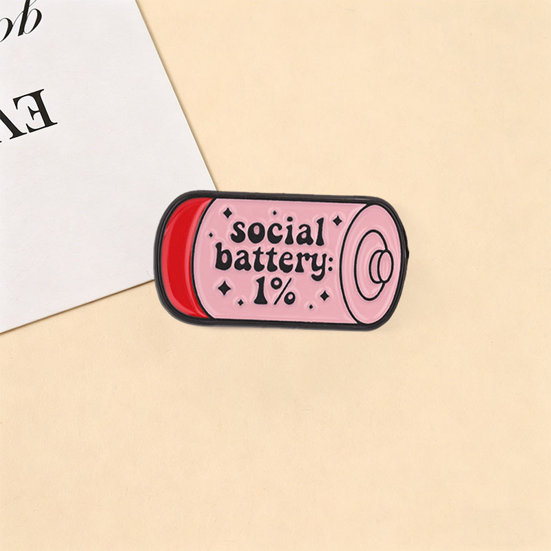 Positive Vibe Enamel Pin Low S - Embroidery Initials 评论和价格