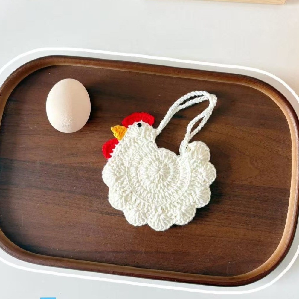 Soft Cartoon Chicken Coin Purs - Embroidery Wallet 评论和价格