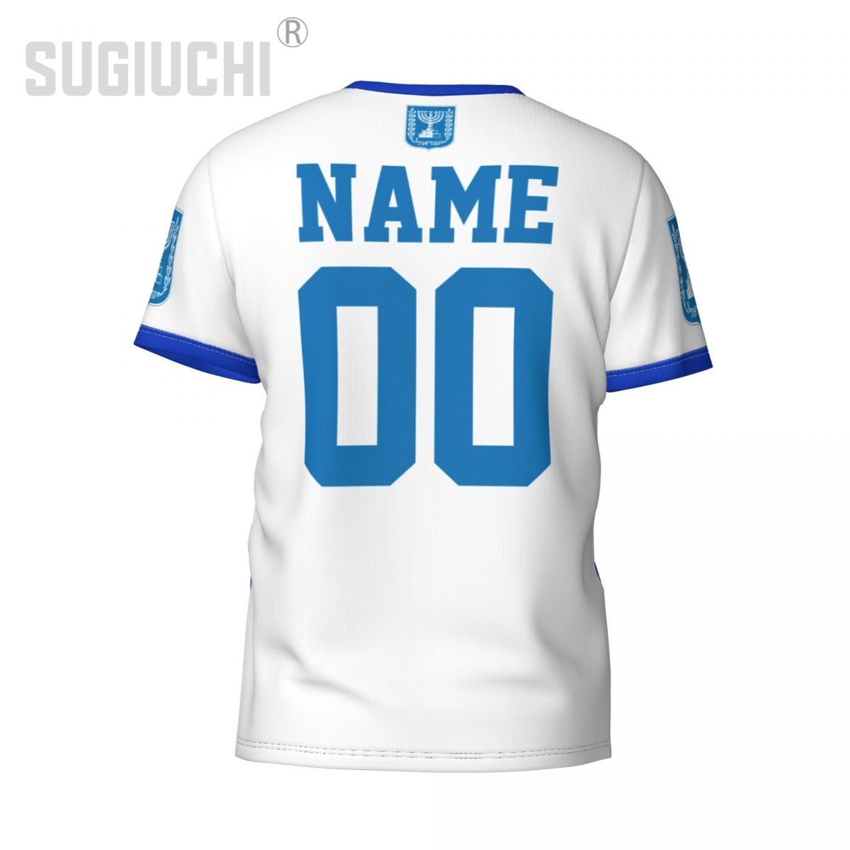 Custom Name Number Israel Flag - Embroidery World 评论和价格