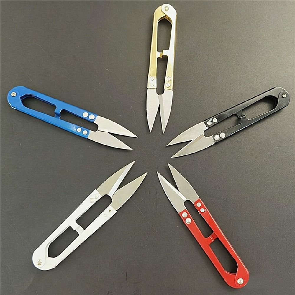 New U-shaped Sewing Shears Met - Embroidery Scissors Small 评论和价格
