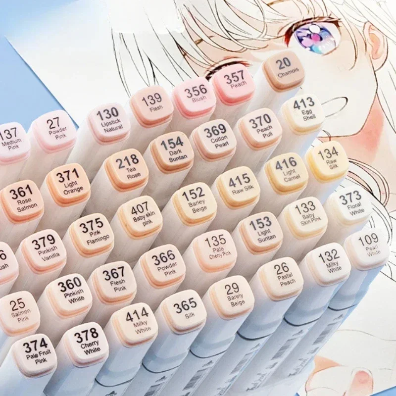6/12/24/30 Colors Skin Tone Du - Copic Marker Sketch 评论和价格