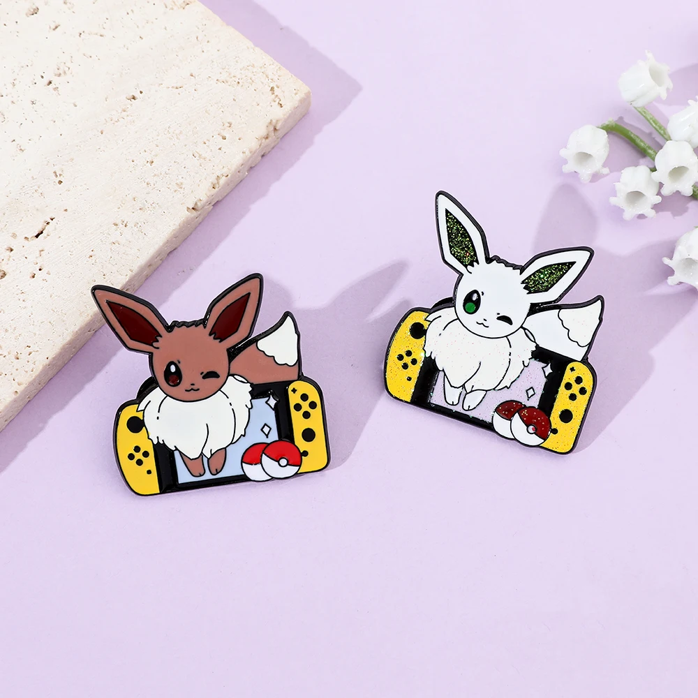 2 Pcs Anime Elf Cartoon Brooch - Embroidery Outfit 评论和价格