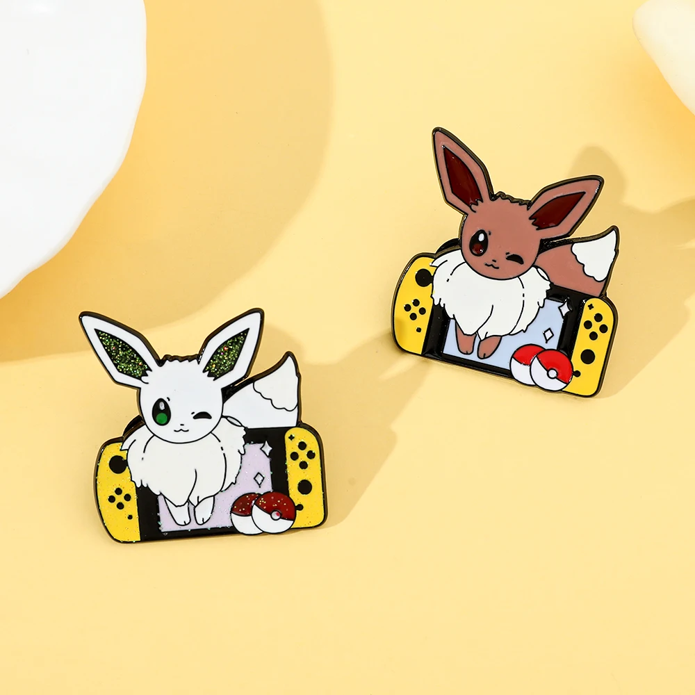 2 Pcs Anime Elf Cartoon Brooch - Embroidery Outfit 评论和价格