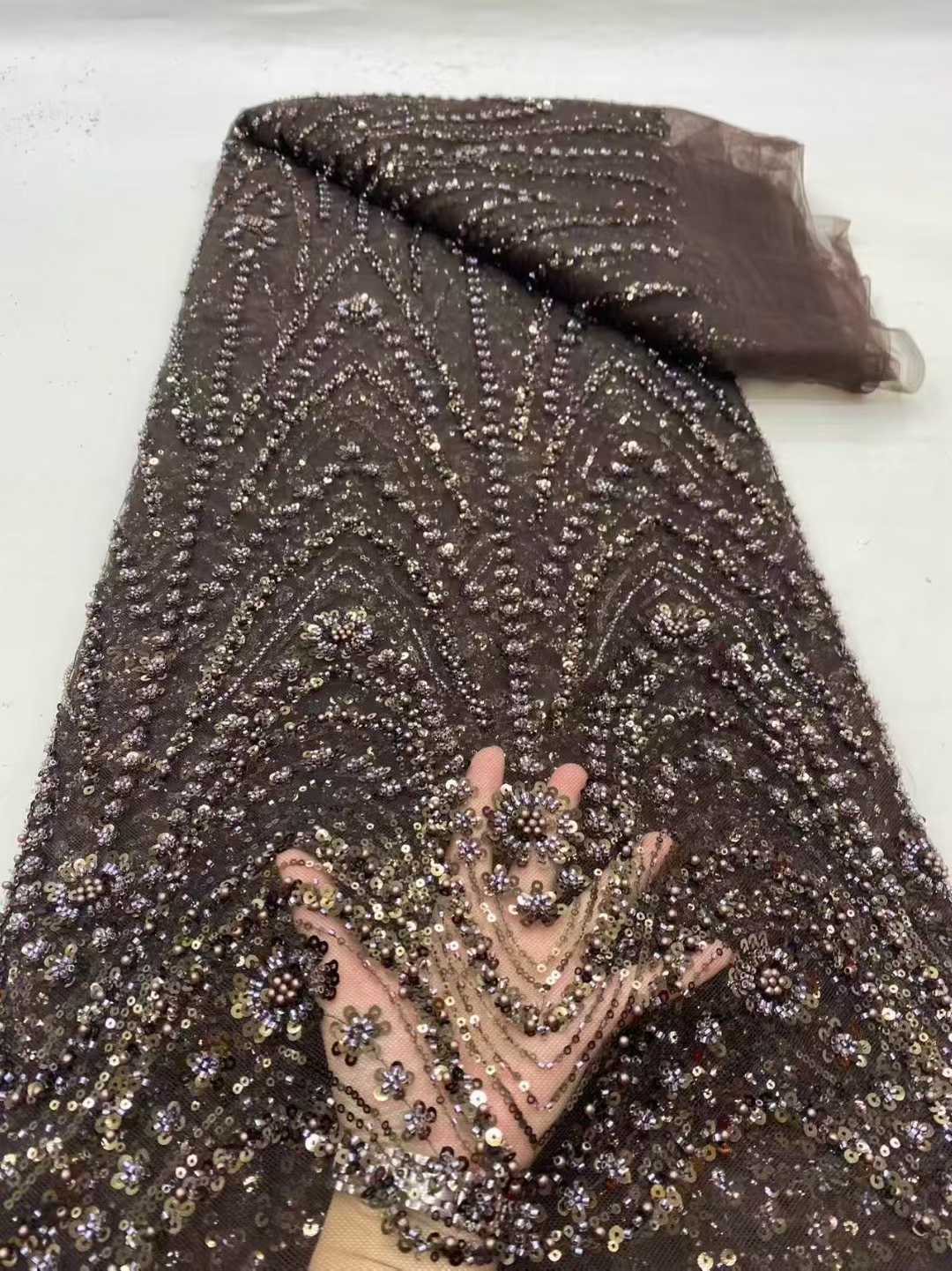 2026 African Nigerian High-Qua - Embroidery Net Fabric 评论和价格