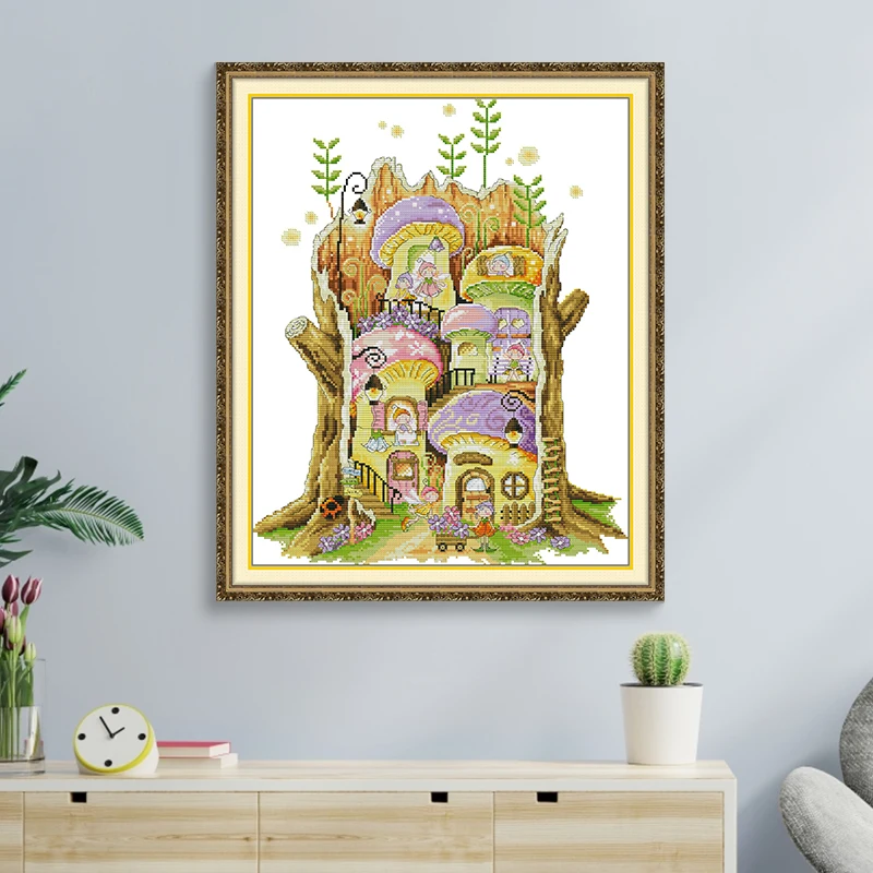 Joy Sunday Home of the fairies - Embroidery X Pattern 评论和价格