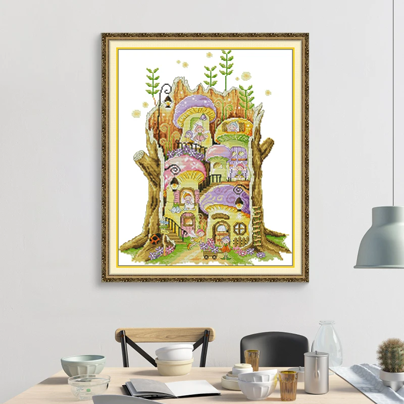 Joy Sunday Home of the fairies - Embroidery X Pattern 评论和价格