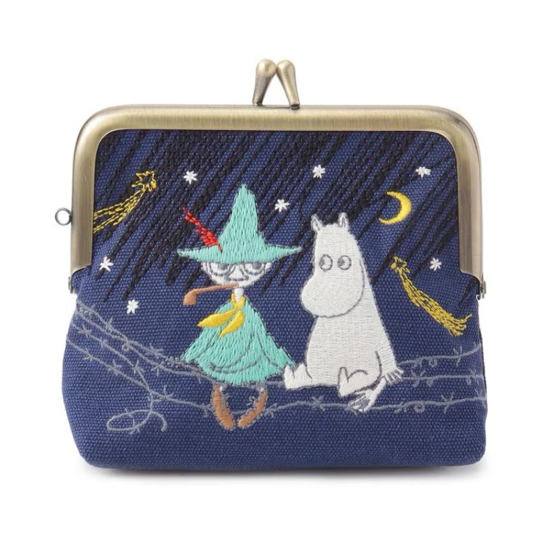 Hot Anime Moomin Kawaii Series - Embroidery Wallet 评论和价格